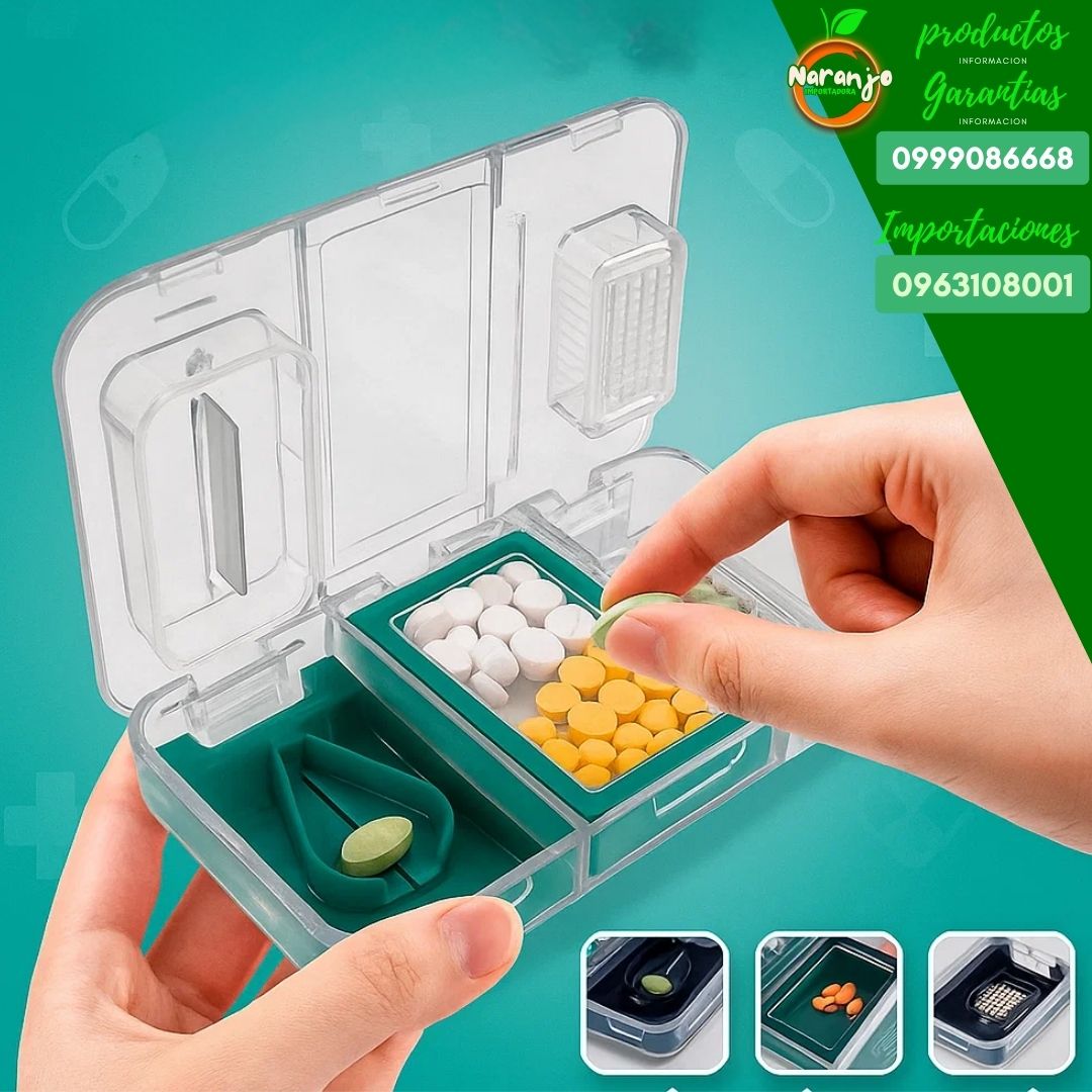 RECTANGULAR PASTILLERO MEDICINAS